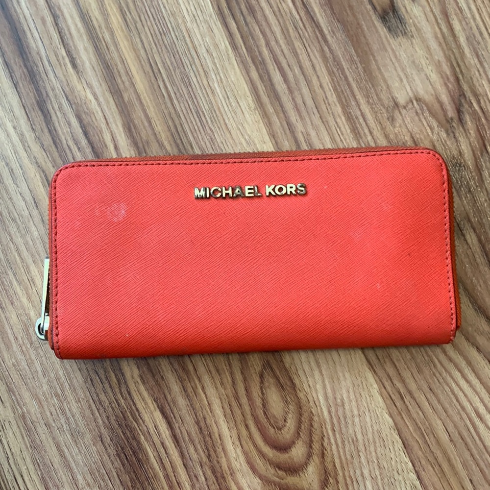 Worn Michael Kors Wallet